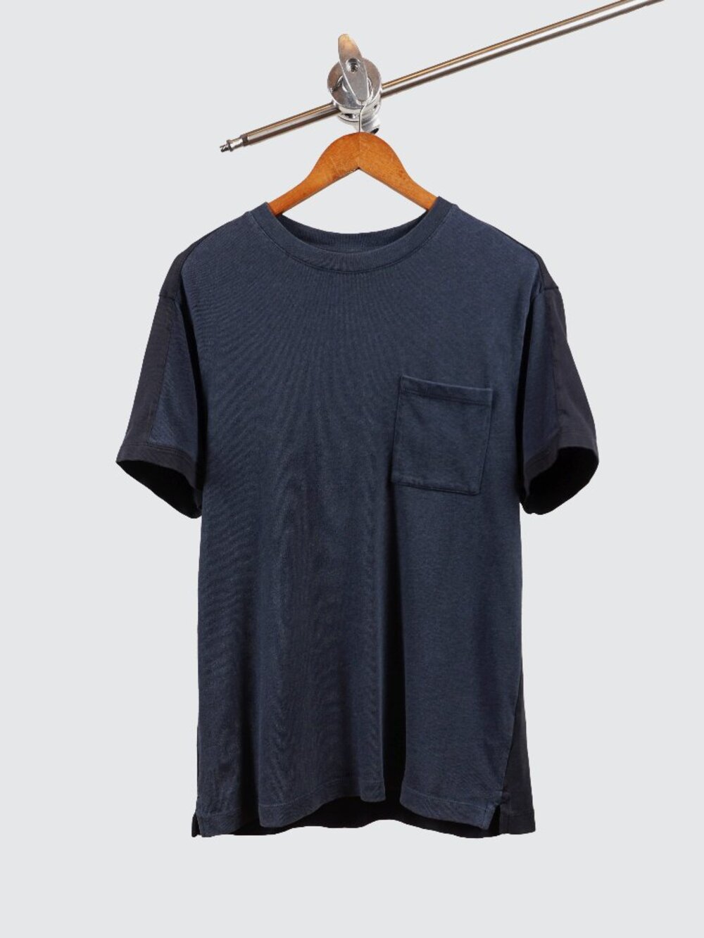 Club Monaco Hybrid Bodies Navy Pocket T-Shirt/ Size S